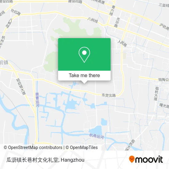 瓜沥镇长巷村文化礼堂 map
