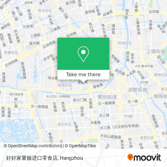 好好家量贩进口零食店 map