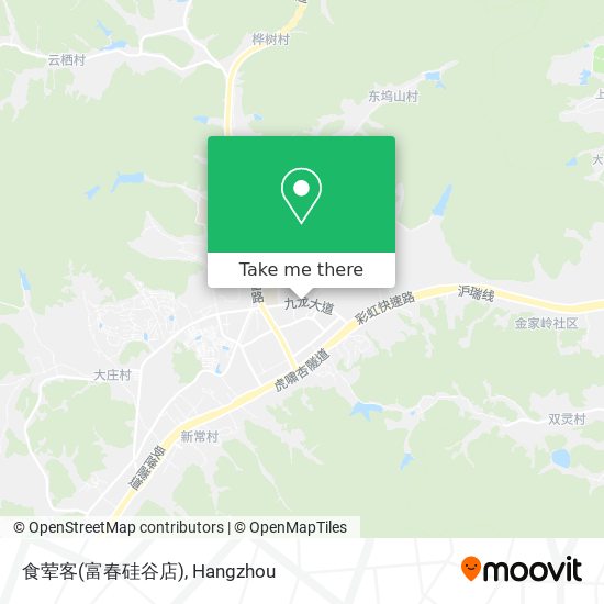 食荤客(富春硅谷店) map