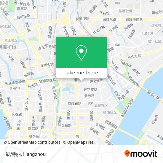 凯特丽 map