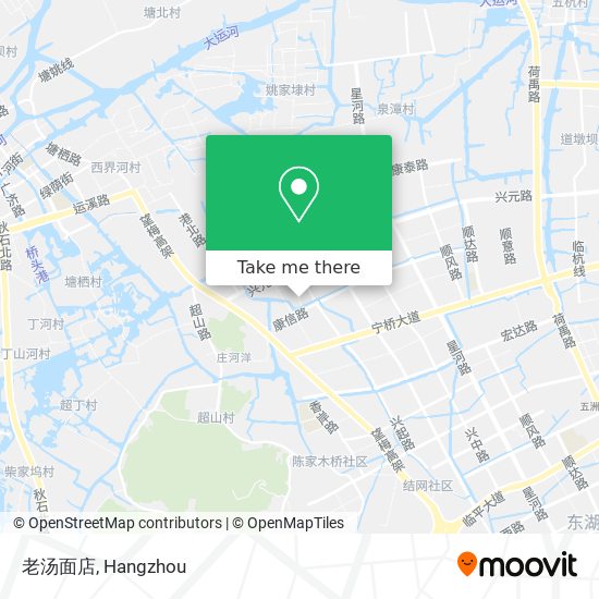 老汤面店 map