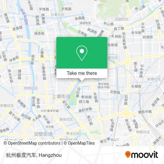 杭州极度汽车 map