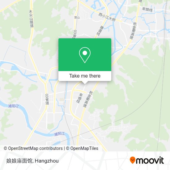 娘娘庙面馆 map