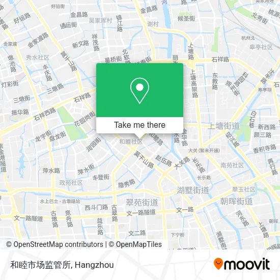 和睦市场监管所 map