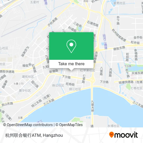 杭州联合银行ATM map