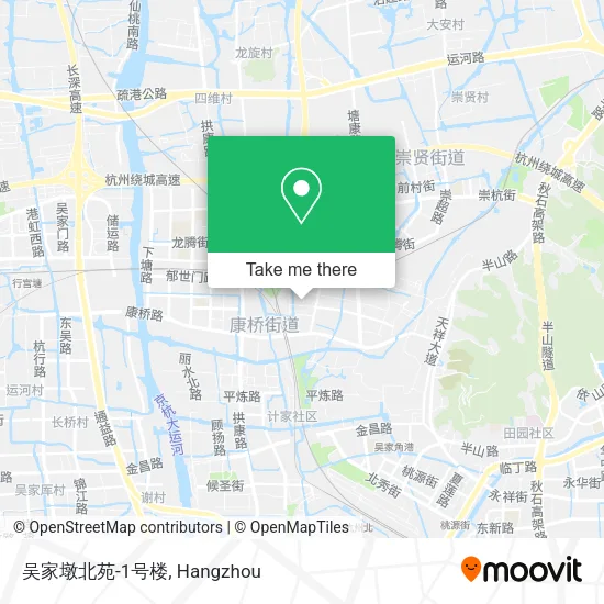 吴家墩北苑-1号楼 map