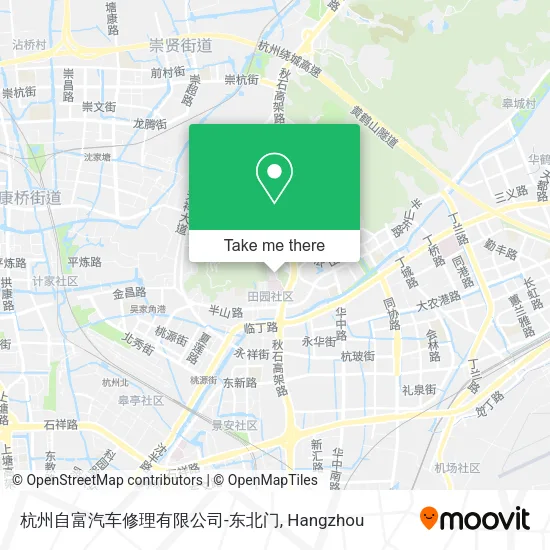 杭州自富汽车修理有限公司-东北门 map