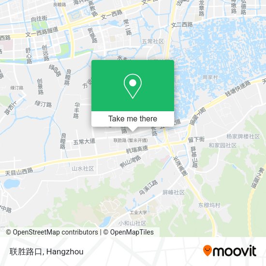 联胜路口 map