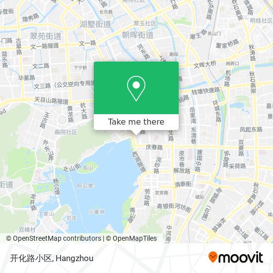 开化路小区 map