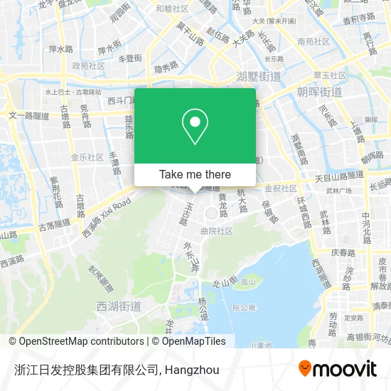 浙江日发控股集团有限公司 map