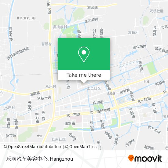 乐雨汽车美容中心 map
