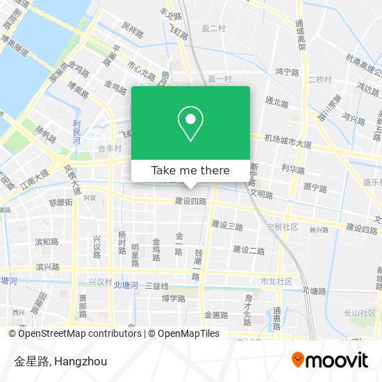 金星路 map