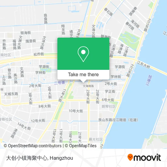 大创小镇海聚中心 map