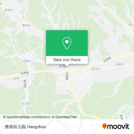 雅观幼儿园 map