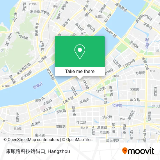 康顺路科技馆街口 map
