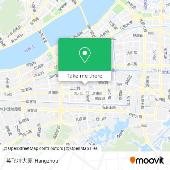 英飞特大厦 map