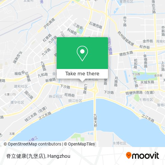 脊立健康(九堡店) map