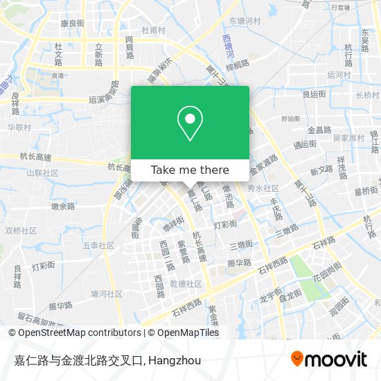 嘉仁路与金渡北路交叉口 map