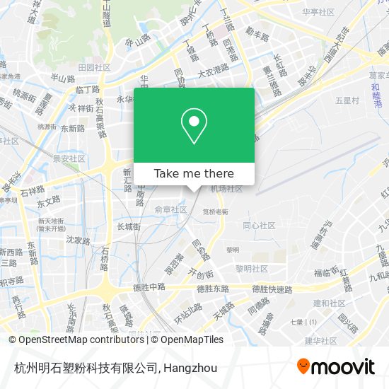 杭州明石塑粉科技有限公司 map