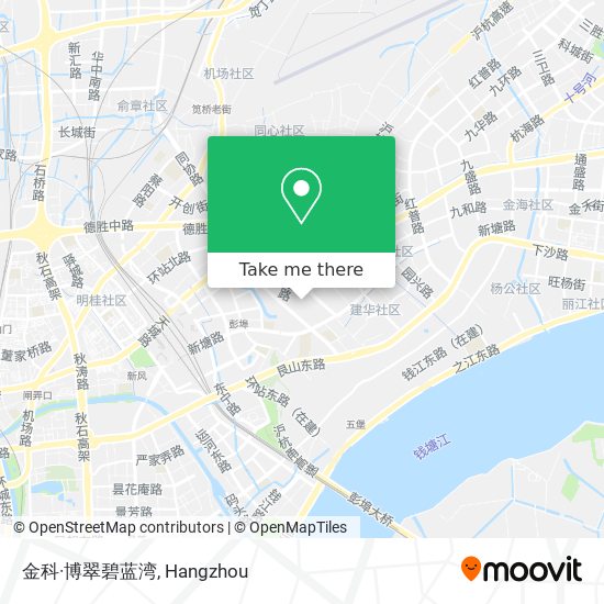 金科·博翠碧蓝湾 map