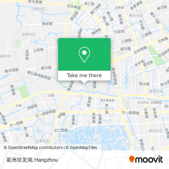 葛洲坝龙湖 map