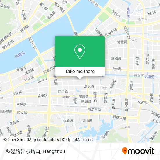 秋溢路江淑路口 map