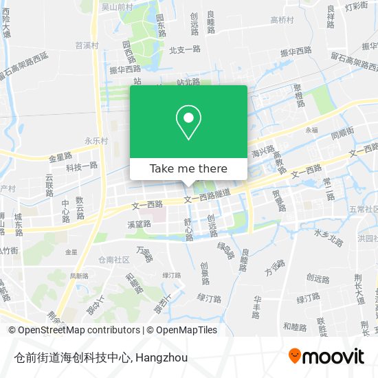 仓前街道海创科技中心 map