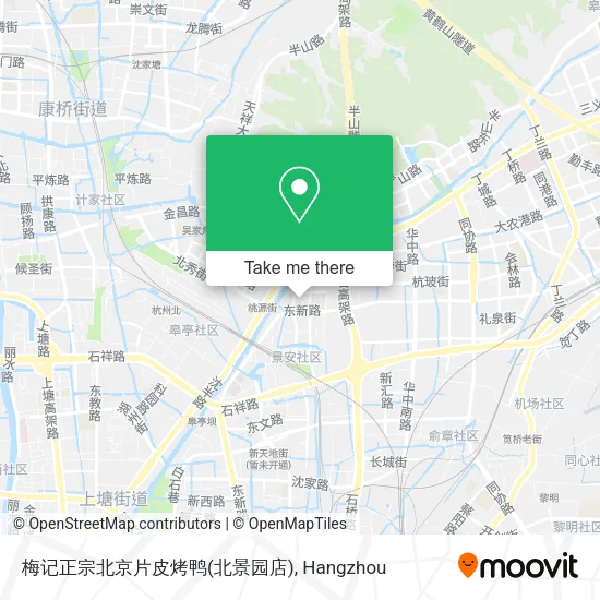梅记正宗北京片皮烤鸭(北景园店) map