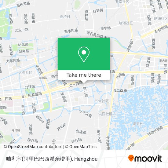 哺乳室(阿里巴巴西溪亲橙里) map