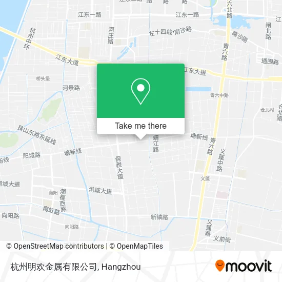 杭州明欢金属有限公司 map