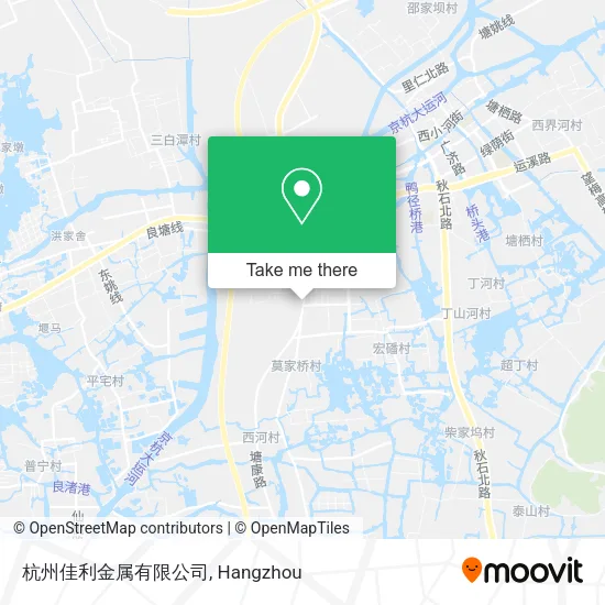 杭州佳利金属有限公司 map