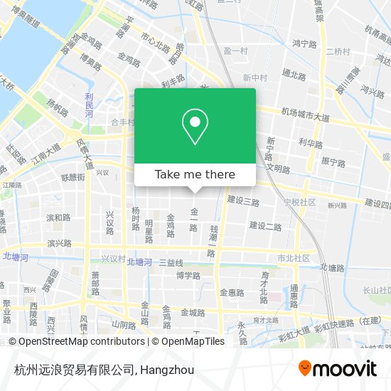 杭州远浪贸易有限公司 map