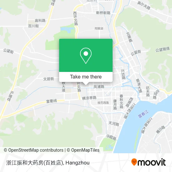 浙江振和大药房(百姓店) map