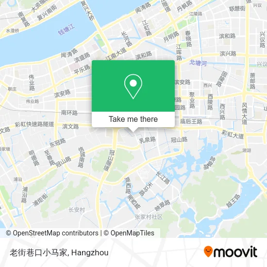 老街巷口小马家 map