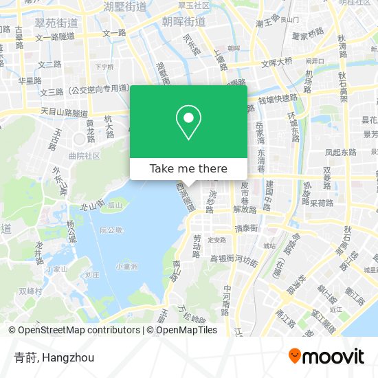 青莳 map