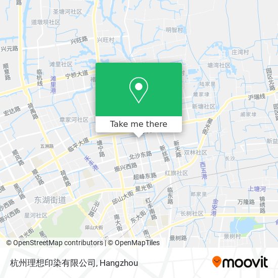 杭州理想印染有限公司 map