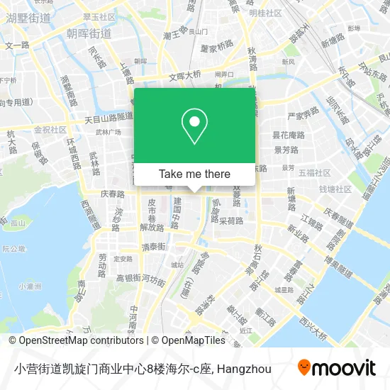 小营街道凯旋门商业中心8楼海尔-c座 map