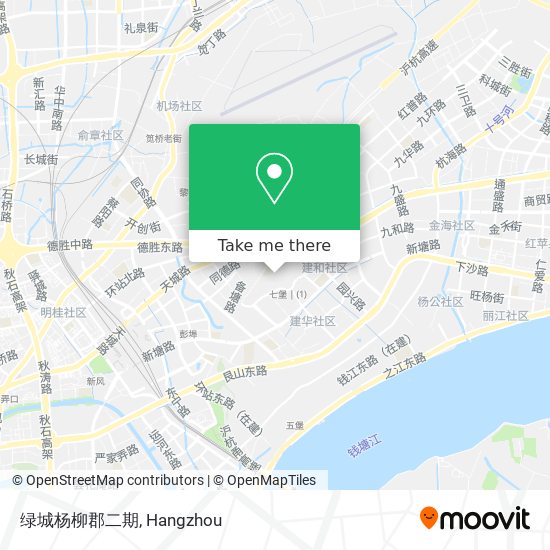 绿城杨柳郡二期 map