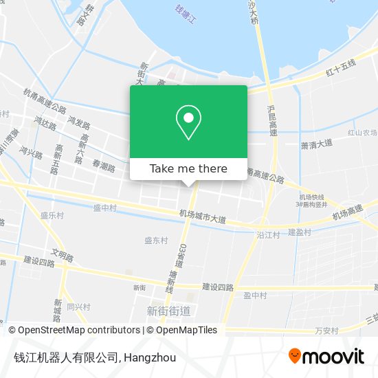 钱江机器人有限公司 map