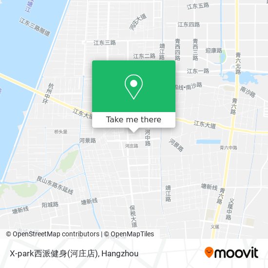 X-park西派健身(河庄店) map