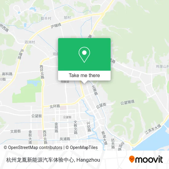 杭州龙胤新能源汽车体验中心 map