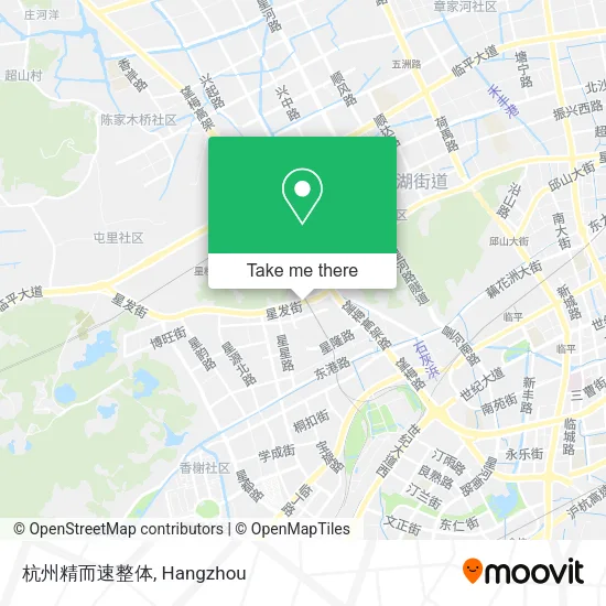 杭州精而速整体 map