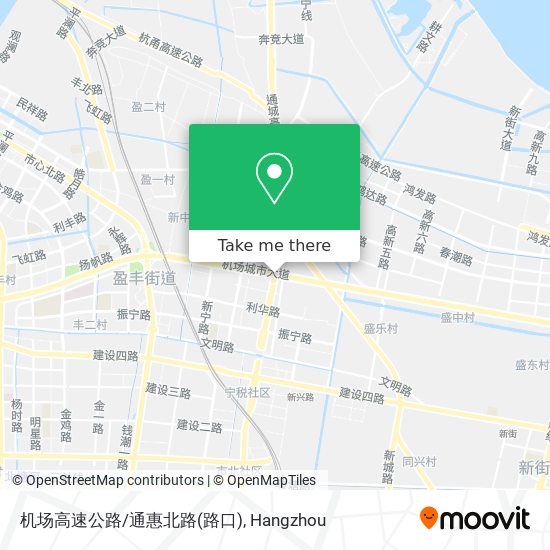 机场高速公路/通惠北路(路口) map