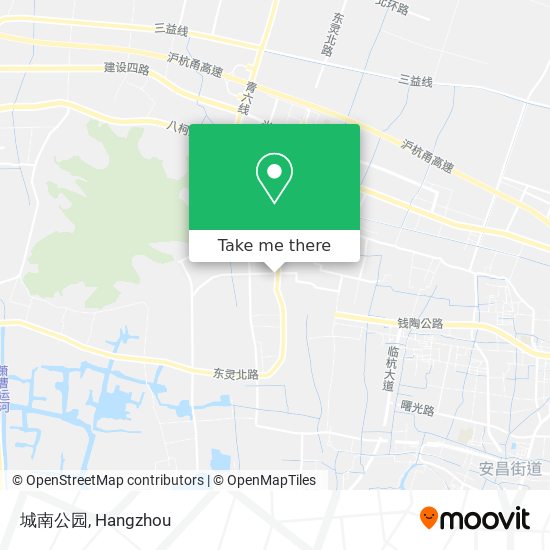城南公园 map