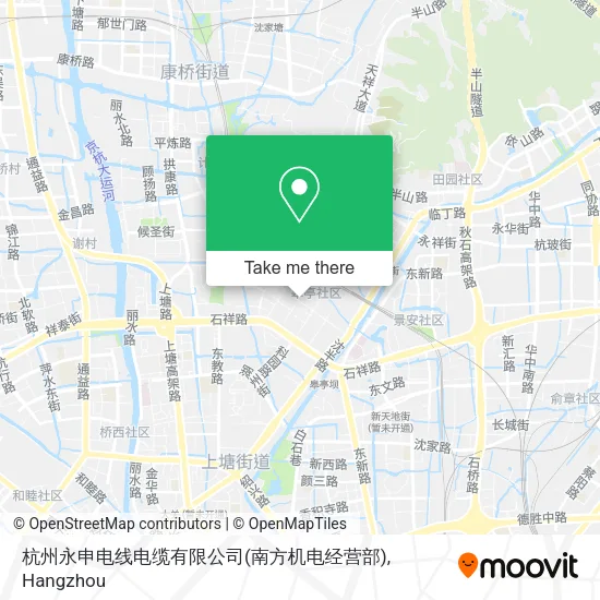 杭州永申电线电缆有限公司(南方机电经营部) map