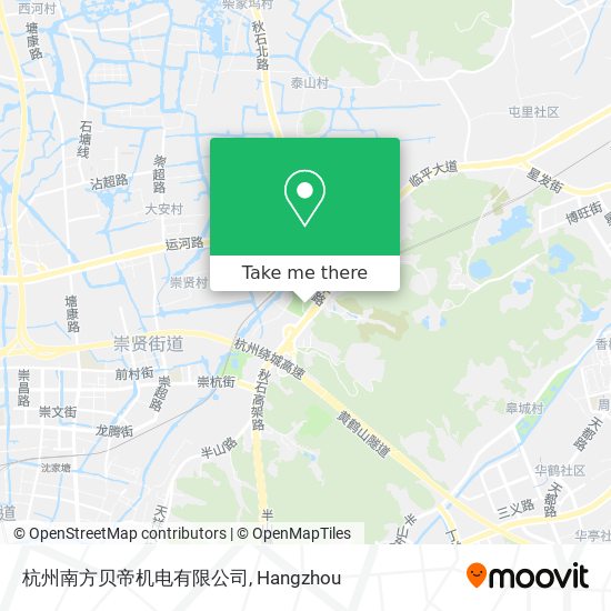杭州南方贝帝机电有限公司 map