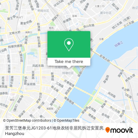 景芳三堡单元JG1203-61地块农转非居民拆迁安置房 map