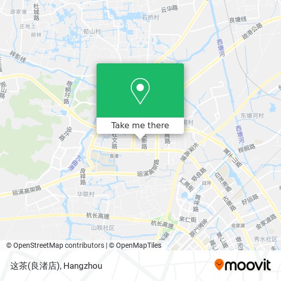 这茶(良渚店) map