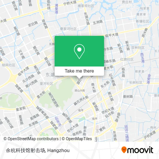 余杭科技馆射击场 map