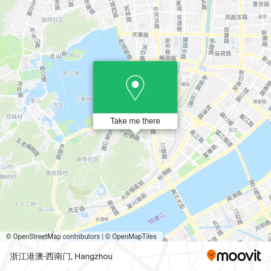 浙江港澳-西南门 map